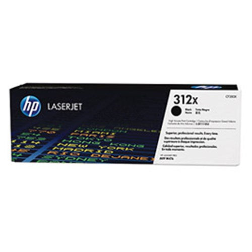 HP 312X High Yield Black LaserJet Toner Cartridge