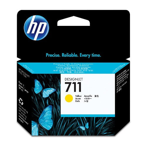 HP 711 29-ml Yellow DesignJet Ink Cartridge