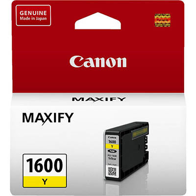 Canon PGI1600Y ink cartridge 1 pc(s) Original Yellow