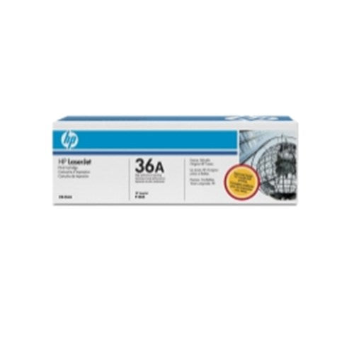 HP 36A Black Original LaserJet Toner Cartridge