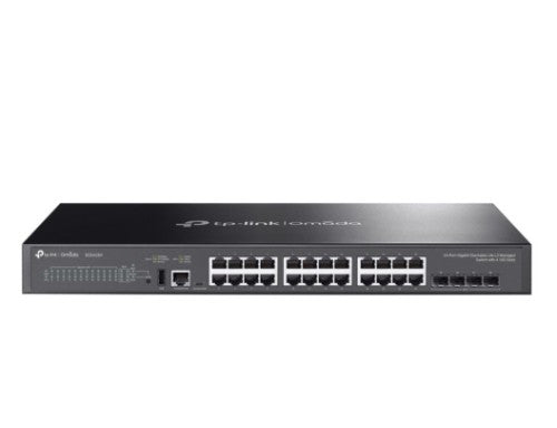 TP-Link Omada SG5428X network switch Managed L3 Gigabit Ethernet (10/100/1000) Black