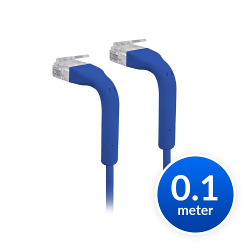 Ubiquiti U-CABLE-PATCH-RJ45-BL networking cable Blue 0.1 m Cat6