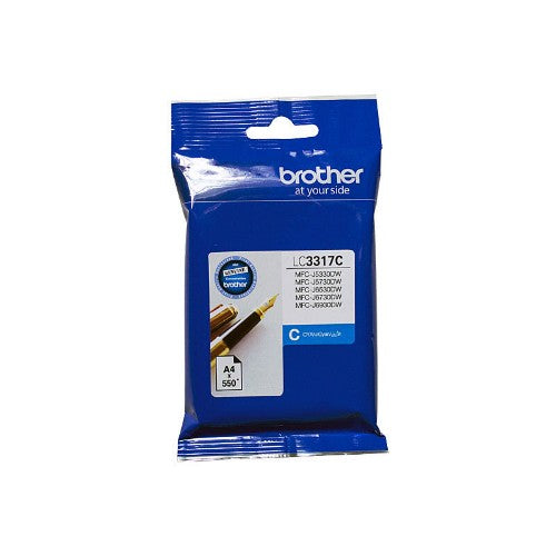 Brother LC3317C ink cartridge 1 pc(s) Original Cyan