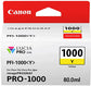 Canon PFI-1000Y Yellow Ink Cartridge