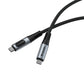 Verbatim Sync & Charge USB C to USB C 240W 40 Gbps Display 120 cm