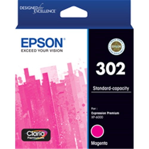 Epson 302 ink cartridge 1 pc(s) Standard Yield Magenta