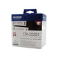 Brother DK-22251 label-making tape Black and red on white