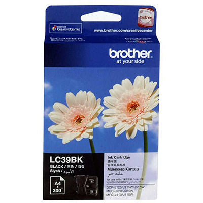 Brother LC39BK ink cartridge 1 pc(s) Original Standard Yield Photo black