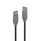 Lindy 0.5m USB 2.0 Type A Extension Cable, Anthra Line