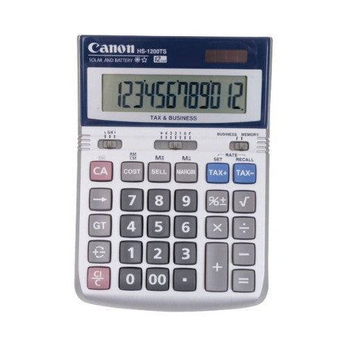 Canon HS-1200TS calculator Pocket Display Silver