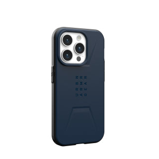Urban Armor Gear Civilian Magsafe mobile phone case 15.5 cm (6.1") Cover Blue