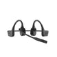SHOKZ OpenComm2 UC 2025 Upgrade Wireless Bluetooth Bone Conduction Videoconferencing Headset with USB-C Charging Port and USB-A adapter | 16 Hr Talk Time, 29m Wireless Range, 1 Hr Charge Time | Includes Noise Cancelling Boom Mic and Dongle, Black