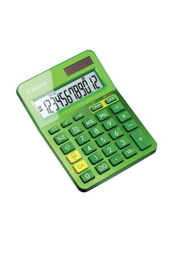 Canon LS-123k calculator Desktop Basic Green