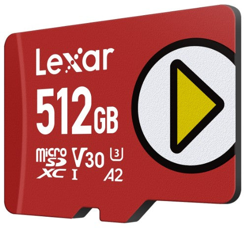 Lexar LMSPLAY512G-BNSNG memory card 512 GB MicroSDXC UHS-I Class 10