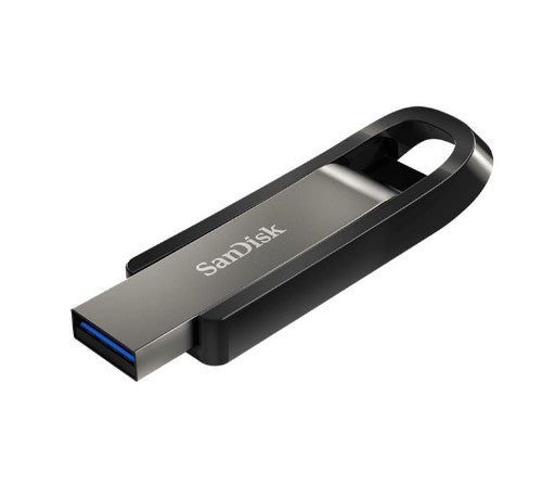 SanDisk Extreme Go USB flash drive 64 GB USB Type-A 3.2 Gen 1 (3.1 Gen 1) Stainless steel