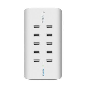 Belkin RockStar 10 USB Port 120W AC Adapter