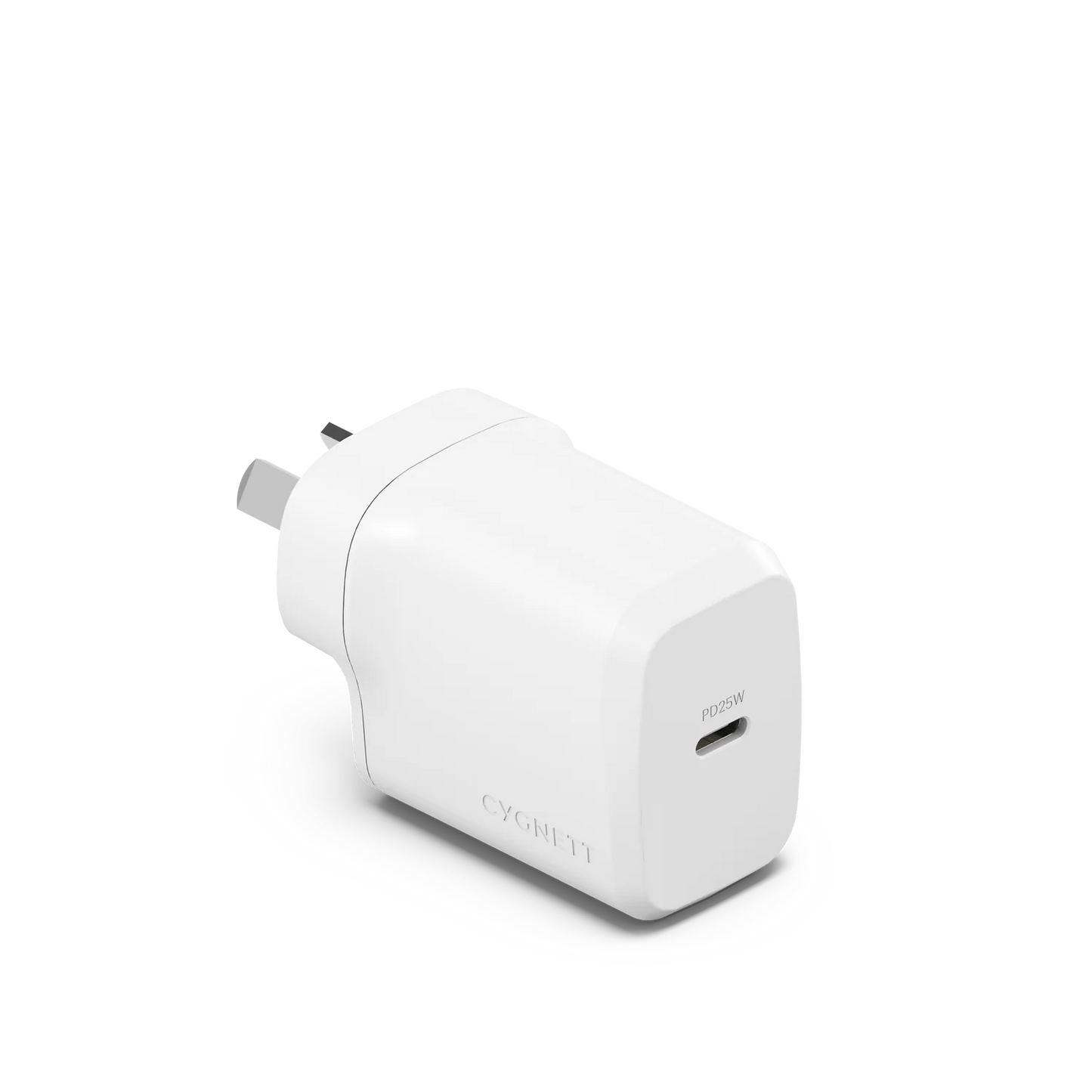 Cygnett Power Plus 25W USB-C Wall Charger White