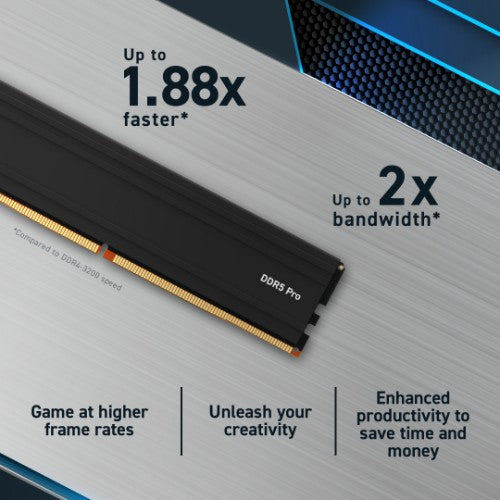 Crucial Pro CP2K16G60C48U5 memory module 32 GB 2 x 16 GB DDR5