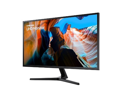 Samsung LU32J590UQ LED display 81.3 cm (32") 3840 x 2160 pixels 4K Ultra HD QLED Black, Grey