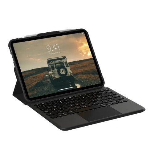 Urban Armor Gear Rugged Bluetooth Detachable Keyboard with Trackpad & backlit Keys iPad 10.9" (10th Gen, 2022) Case