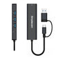 Simplecom CHN436 laptop dock/port replicator Wired USB 3.2 Gen 1 (3.1 Gen 1) Type-C Black