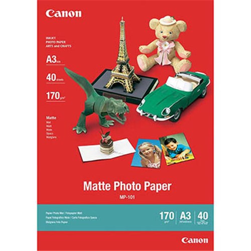 Canon MP-101 Matte Photo Paper A3 - 40 Sheets