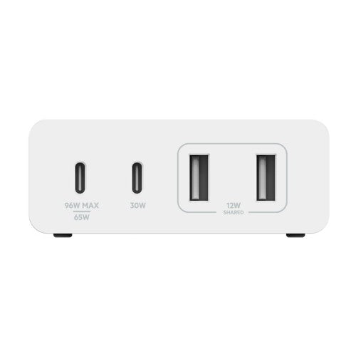 Belkin WCH010AUBK mobile device charger Laptop, Smartphone, Smartwatch, Tablet White AC Fast charging Indoor