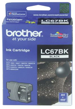 Brother LC67BK ink cartridge Original Black