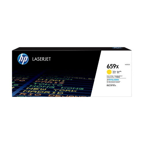 HP LaserJet 659X High Yield Yellow Original Toner Cartridge