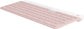 Logitech 920-011329 keyboard Office RF Wireless + Bluetooth QWERTY English Rose