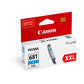 Canon 681 XXL C ink cartridge 1 pc(s) Original Extra (Super) High Yield Cyan