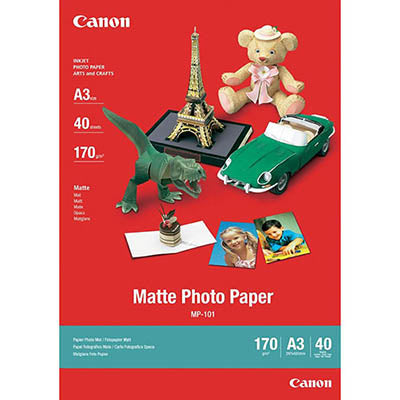 Canon MP-101 Matte Photo Paper A3 - 40 Sheets