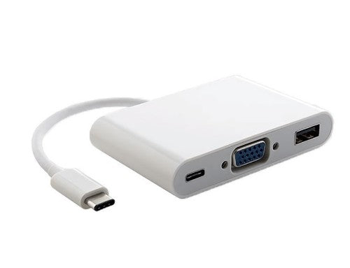 Astrotek AT-CMVGAUSBCF laptop dock/port replicator White