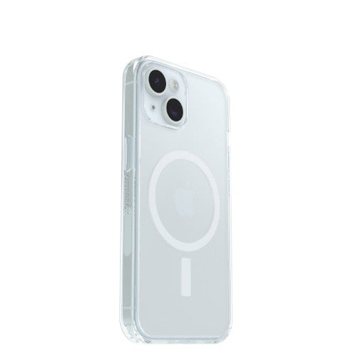 OtterBox Symmetry Clear for MagSafe Series for Apple iPhone 16e/15/14/13, transparent