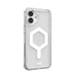 Urban Armor Gear Plyo mobile phone case 17 cm (6.7") Cover Transparent, White