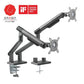 Brateck LDT49-C024-B monitor mount / stand 81.3 cm (32") Clamp Black