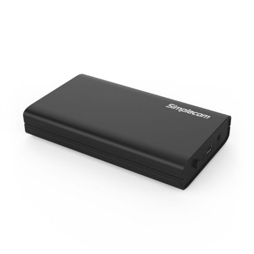Simplecom SE301 HDD/SSD enclosure Black 2.5/3.5"