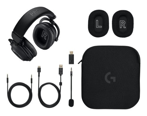 Logitech G 981-001264 headphones/headset Wireless Head-band Gaming Bluetooth Black