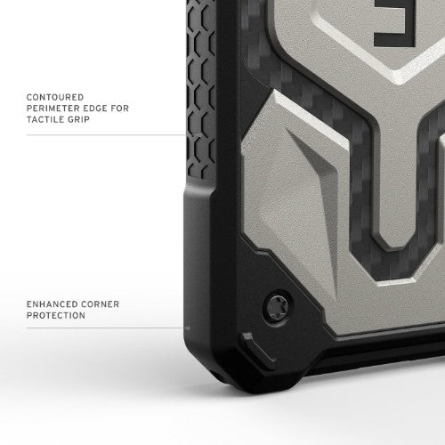 Urban Armor Gear 114497113636 mobile phone case 15.5 cm (6.1") Cover Titanium