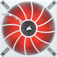 Corsair ML140 LED ELITE Computer case Fan 12 cm White 1 pc(s)