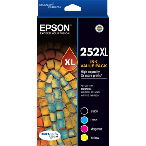 Epson C13T253692 ink cartridge Original High (XL) Yield Black, Cyan, Magenta, Yellow