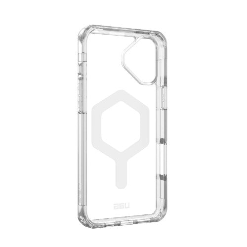 Urban Armor Gear Plyo mobile phone case 17 cm (6.7") Cover Transparent, White