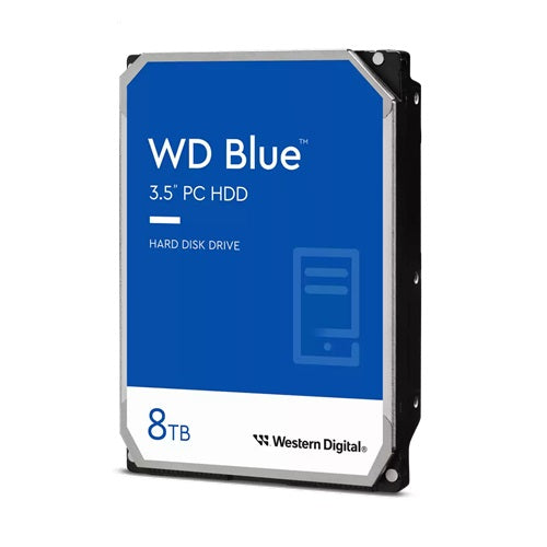 Western Digital Blue internal hard drive 8 TB 5640 RPM 256 MB 3.5" Serial ATA III