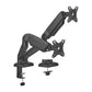 Brateck LDT13-C024E monitor mount / stand 81.3 cm (32") Black Desk
