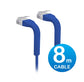Ubiquiti U-CABLE-PATCH-8M-RJ45-BL networking cable Blue Cat6