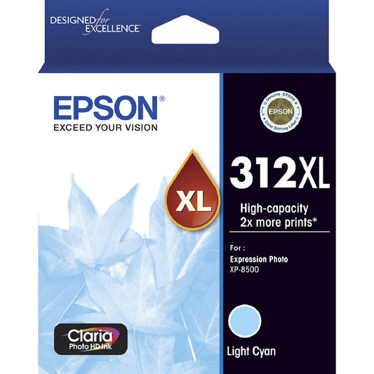 Epson 312XL Photo HD Ink Cartridge Light Cyan
