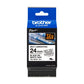 Brother TZESL251 label-making tape Black on white