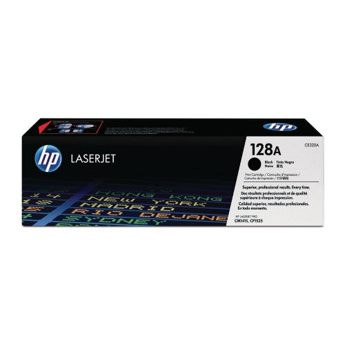 HP 128A Black Original LaserJet Toner Cartridge