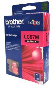 Brother LC67M ink cartridge Original Magenta