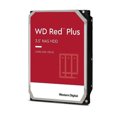 Western Digital Red Plus internal hard drive 2 TB 5400 RPM 3.5" Serial ATA III